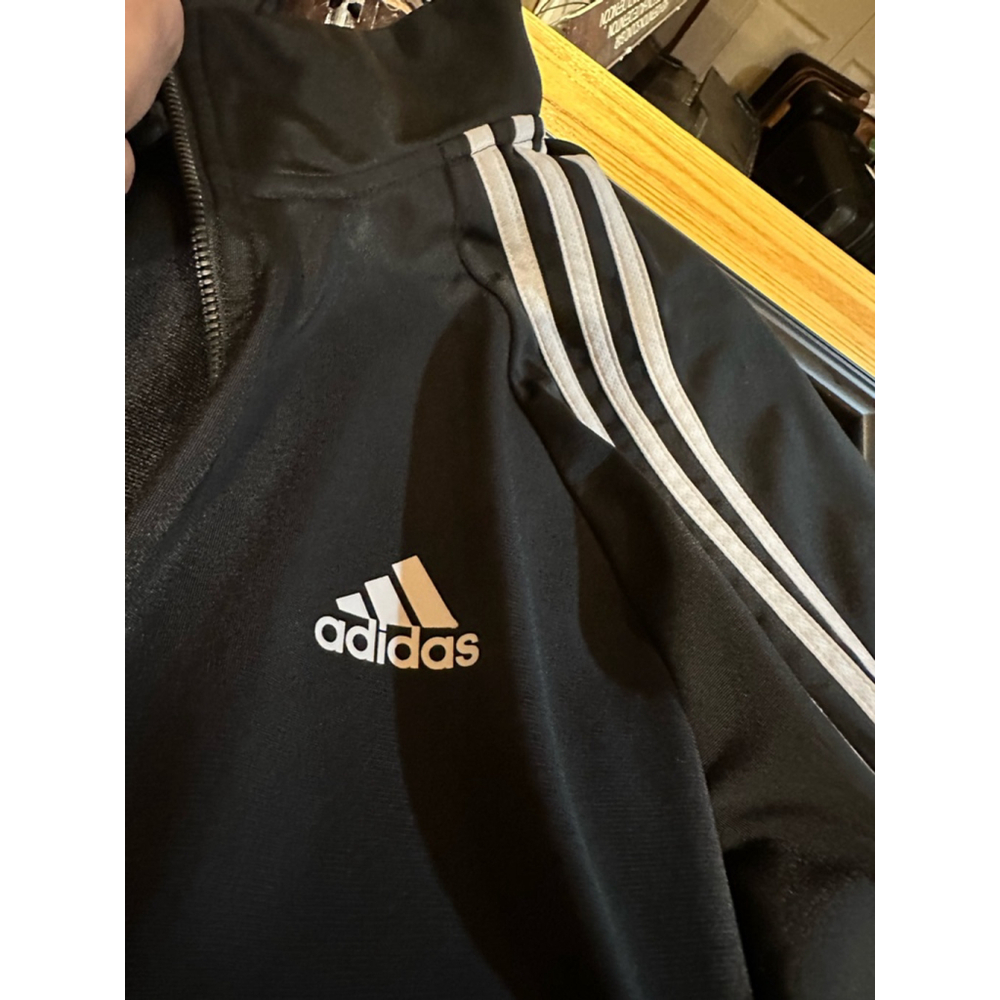 Adidas black sports jacket size S - Picture 4 of 7